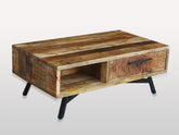 Miller Industrial Indian Solid Wood Retro Coffee Table B